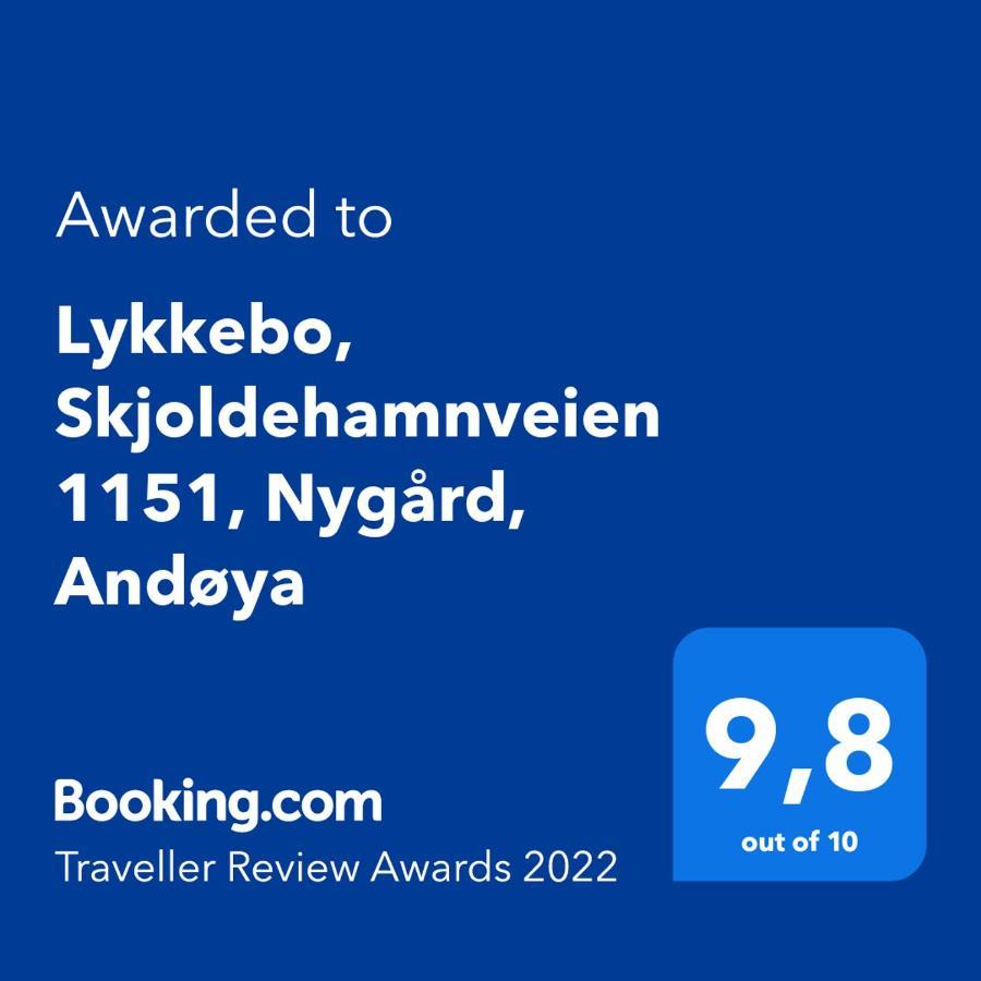 Lykkebo, Skjoldehamnveien 1151, Nygard, Andoy Villa Risoyhamn Eksteriør billede
